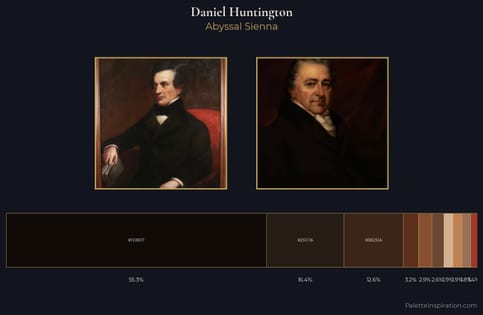 Daniel Huntington Palette 3 - Abyssal Sienna