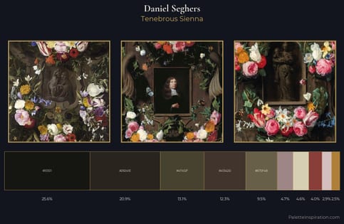 Daniel Seghers Palette 3