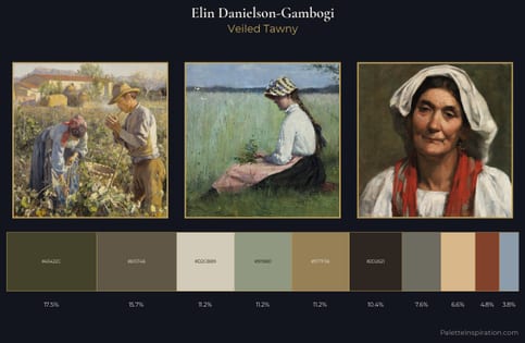 Elin Danielson-Gambogi Palette 3 - Veiled Tawny