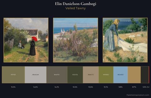 Elin Danielson-Gambogi Palette 7 - Veiled Tawny
