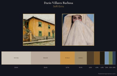 Dario Villares Barbosa Palette 3 - Soft Ecru