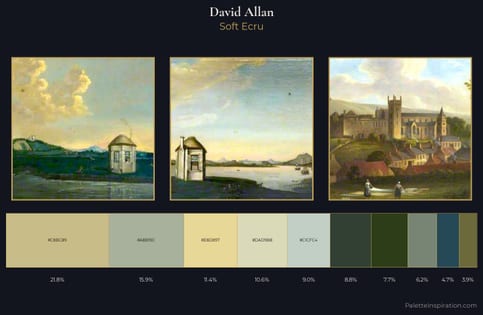 David Allan Palette 1 - Soft Ecru
