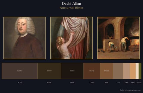 David Allan Palette 5 - Nocturnal Bister