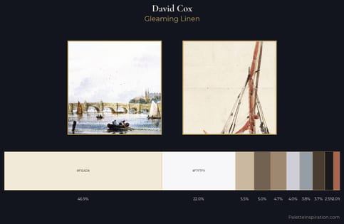 David Cox Palette 2