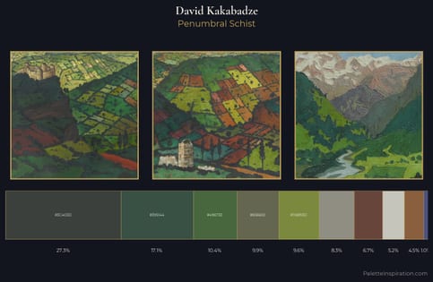 David Kakabadze Palette 6