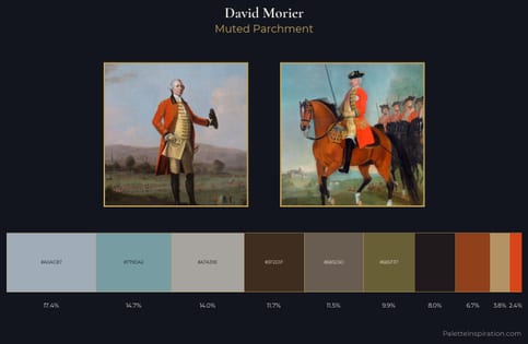 David Morier Palette 1 - Muted Parchment
