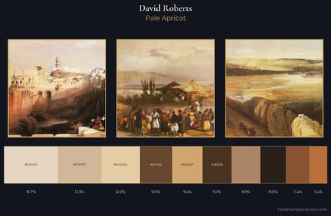 David Roberts Palette 3