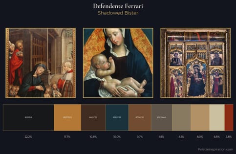 Defendente Ferrari Palette 5 - Shadowed Bister