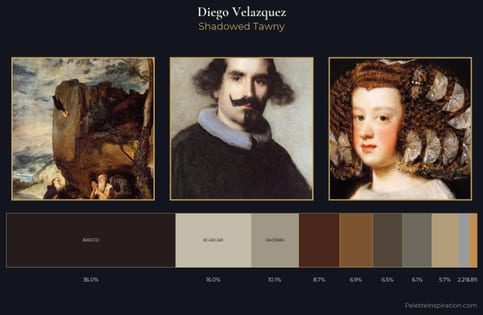 Diego Velazquez Palette 2 - Shadowed Tawny