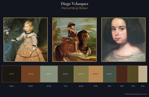 Diego Velazquez Palette 7 - Penumbral Bister