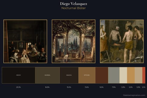 Diego Velazquez Master Palette