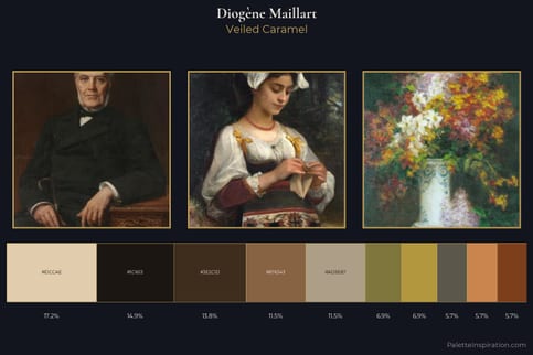 Diogène Maillart Master Palette - Veiled Caramel