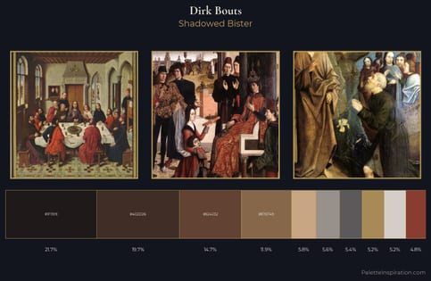 Dirk Bouts Palette 7 - Shadowed Bister