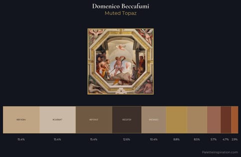 Domenico Beccafumi Palette 1