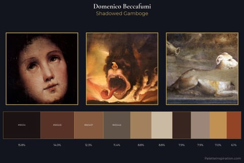 Domenico Beccafumi Master Palette