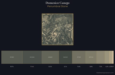 Domenico Cunego Palette 1 - Penumbral Stone