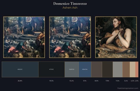 Domenico Tintoretto Palette 6