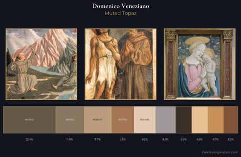 Domenico Veneziano Palette 2
