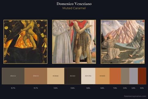 Domenico Veneziano Master Palette - Muted Caramel