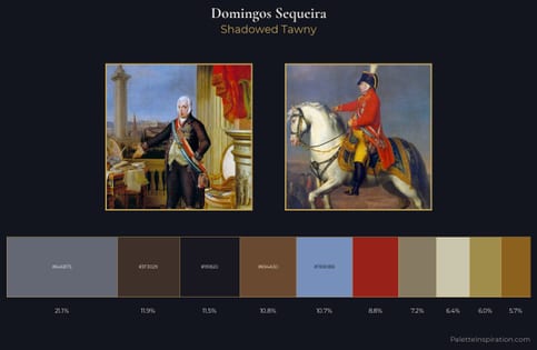 Domingos Sequeira Palette 5 - Shadowed Tawny