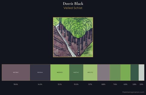 Dorrit Black Palette 3