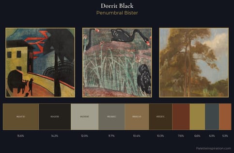 Dorrit Black Palette 8 - Penumbral Bister
