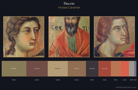 Duccio Palette 4 - Muted Caramel