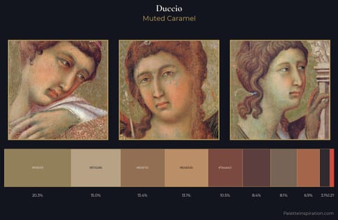 Duccio Palette 10 - Muted Caramel
