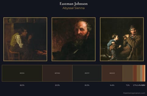 Eastman Johnson Palette 13