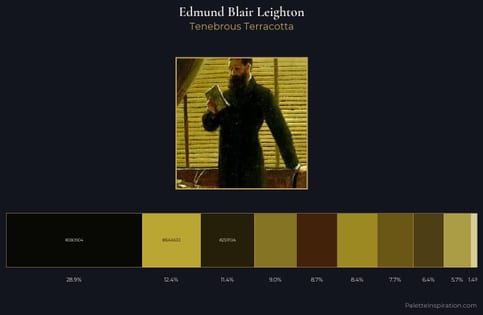 Edmund Blair Leighton Palette 7