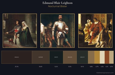 Edmund Blair Leighton Palette 8