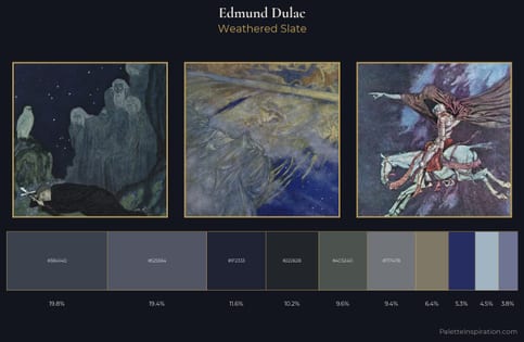 Edmund Dulac Palette 11