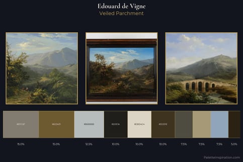 Edouard de Vigne Master Palette - Veiled Parchment