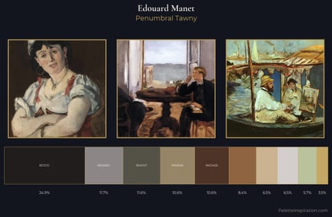 Edouard Manet Palette 4