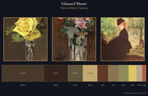 Edouard Manet Palette 9