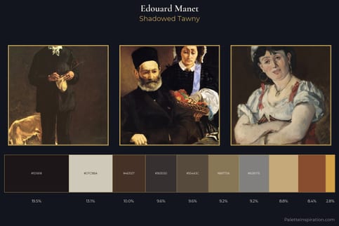Edouard Manet Master Palette