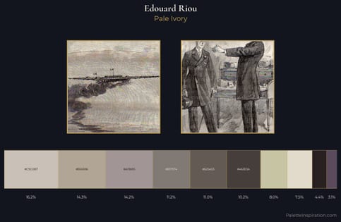 Edouard Riou Palette 1