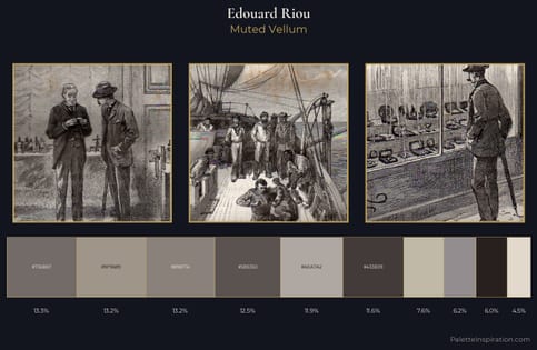 Edouard Riou Palette 3