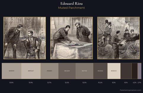Edouard Riou Palette 4