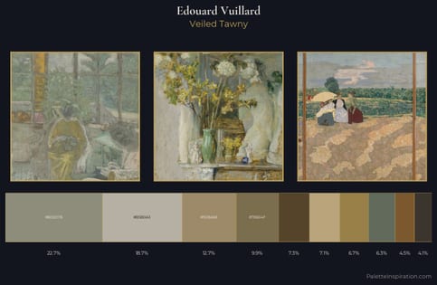 Edouard Vuillard Palette 4 - Veiled Tawny