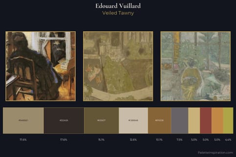 Edouard Vuillard Master Palette