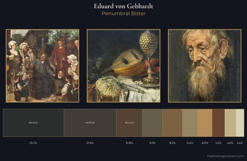 Eduard von Gebhardt Palette 2 - Penumbral Bister