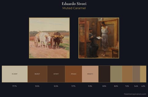 Eduardo Sivori Palette 1 - Muted Caramel