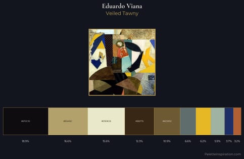 Eduardo Viana Palette 2 - Veiled Tawny