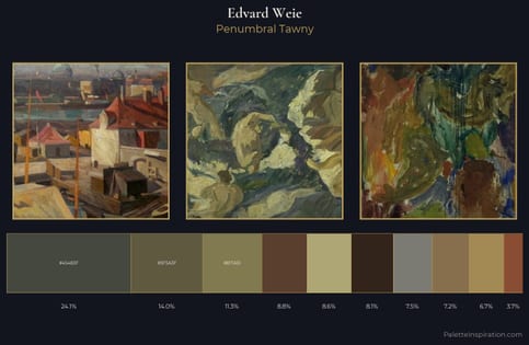 Edvard Weie Palette 5 - Penumbral Tawny