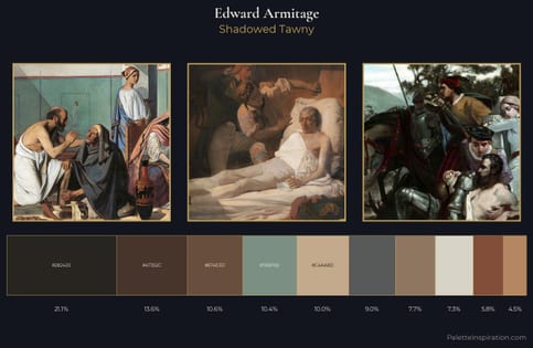 Edward Armitage Palette 2 - Shadowed Tawny