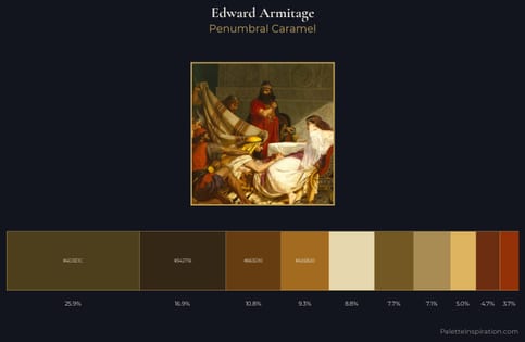 Edward Armitage Palette 3 - Penumbral Caramel