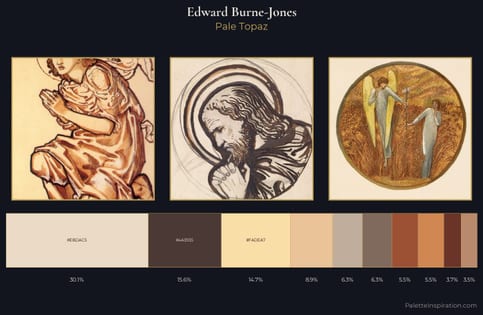 Edward Burne-Jones Palette 1