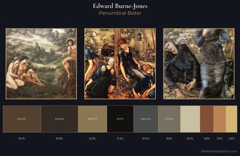 Edward Burne-Jones Palette 9