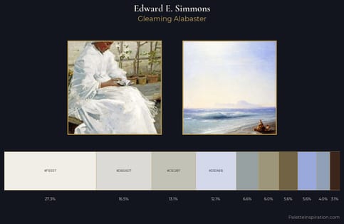 Edward E. Simmons Palette 1